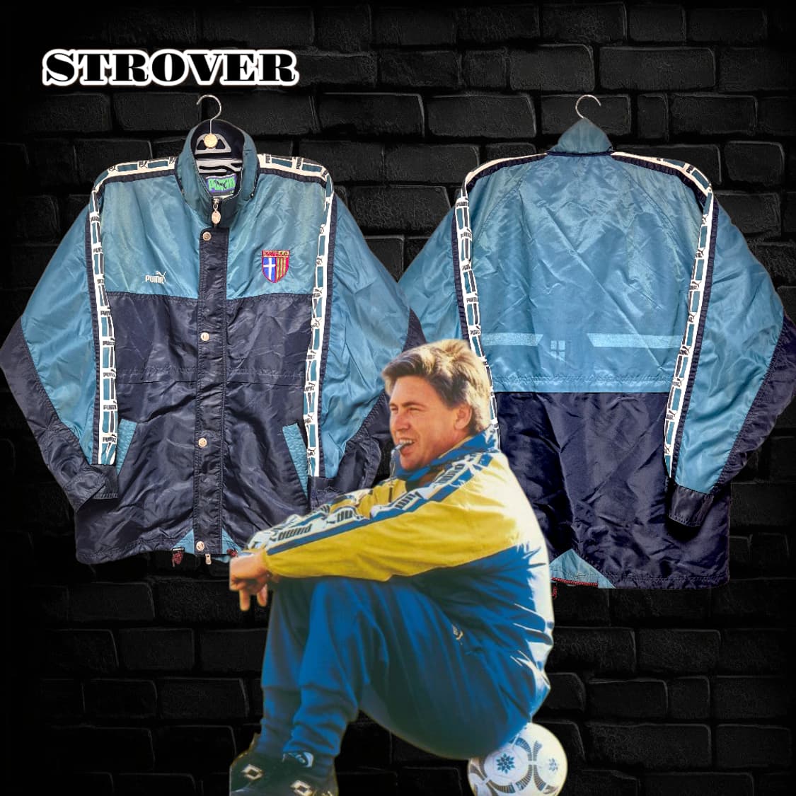 95/97 파르마 트랙 자켓 XL 상품이미지1