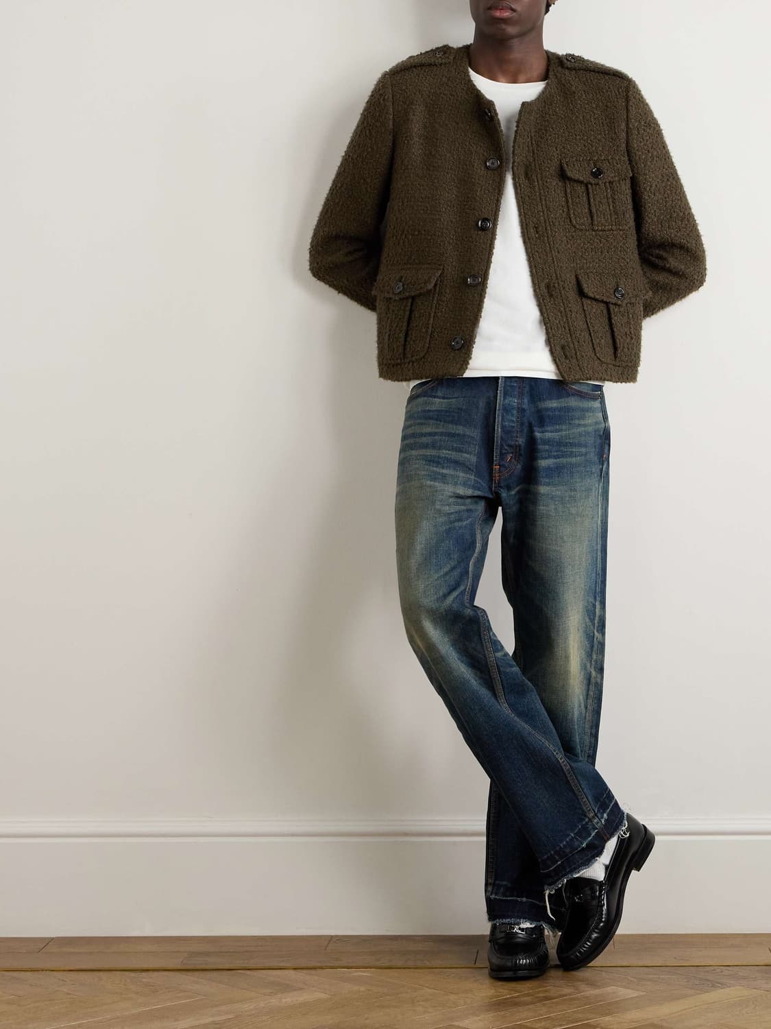 [박보검님 착용] 셀린느 25fw 캐시미어 부클레 자켓 상품이미지3