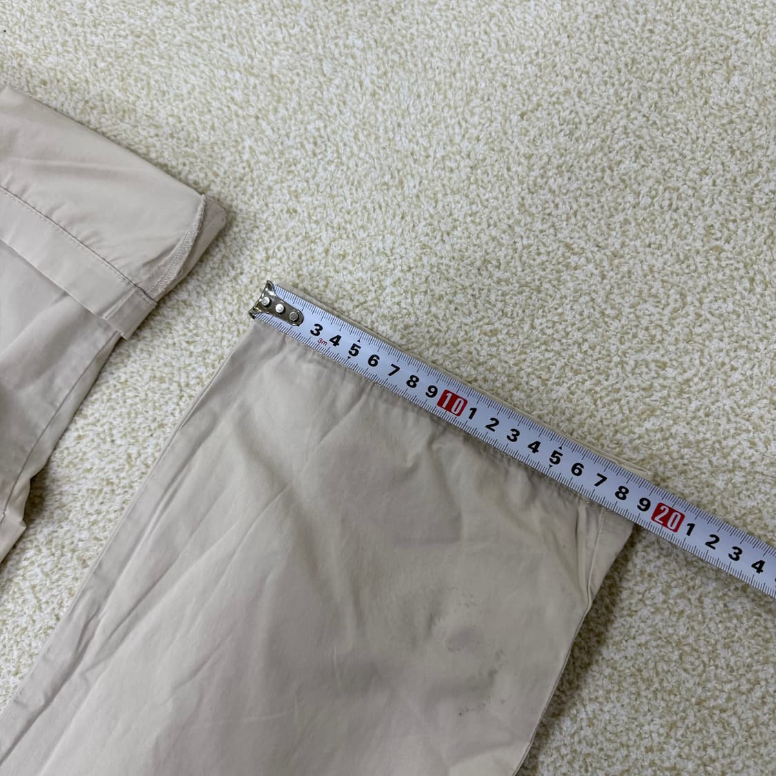 [78] 헤지스 베이지 코튼 치노팬츠 0108T1 상품이미지8