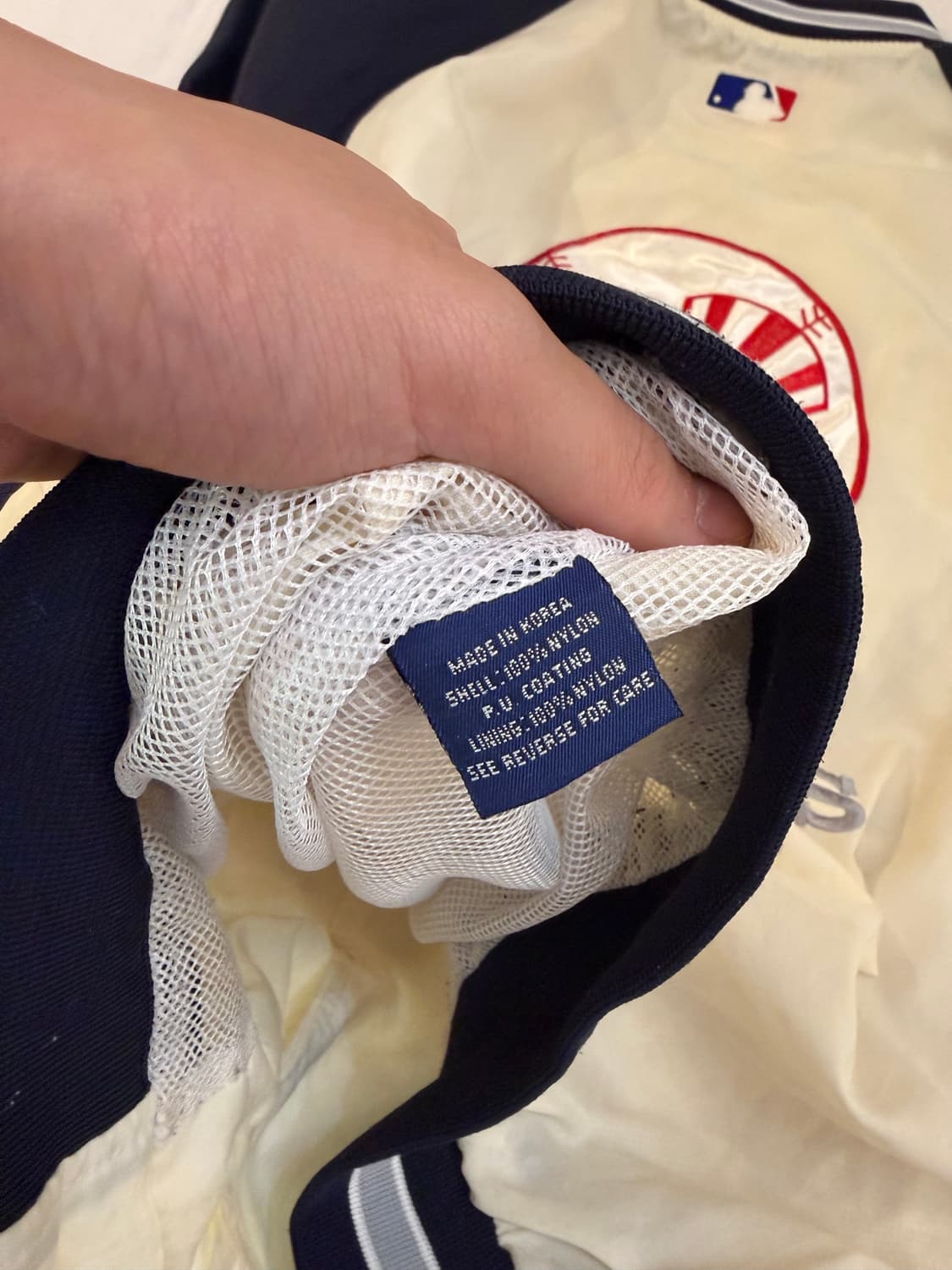 90s 뉴욕 양키스 다이아몬드 컬렉션 베이스볼 자켓 상품이미지5