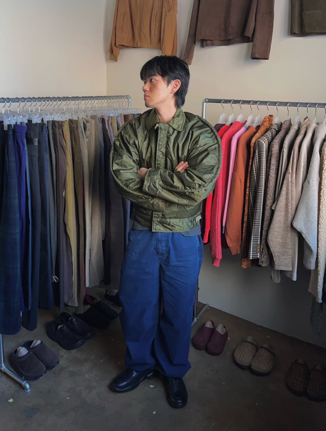 [M]62s 미군 오리지널 A-1 덱 자켓 항공 점퍼 상품이미지8