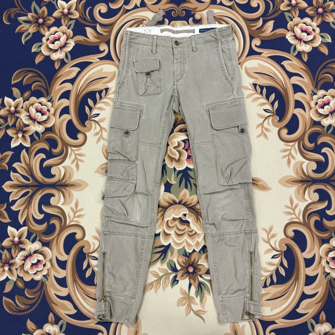 (우먼즈M)폴로 랄프로렌 멀티카고 팬츠(카키) 상품이미지1