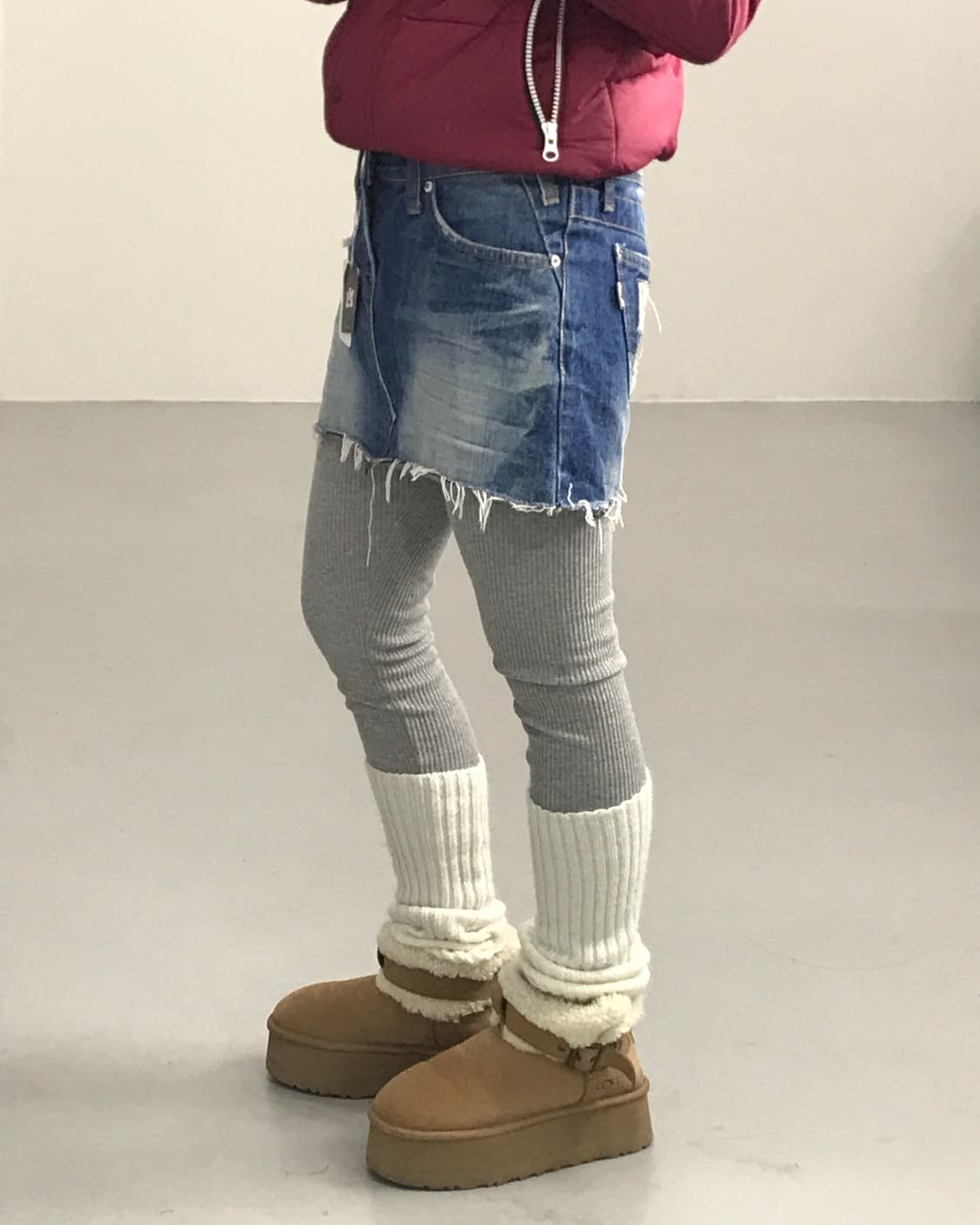 Jpn kitsch denim mini skirts 상품이미지4