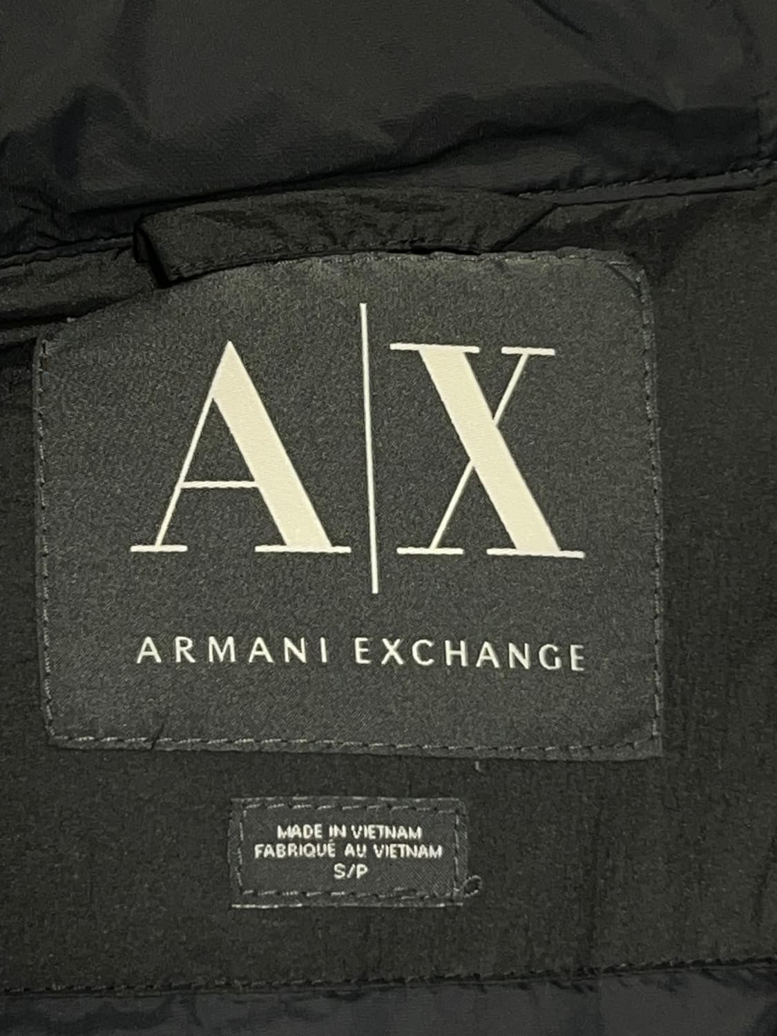 아르마니 익스체인지 다운 패딩 상품이미지5