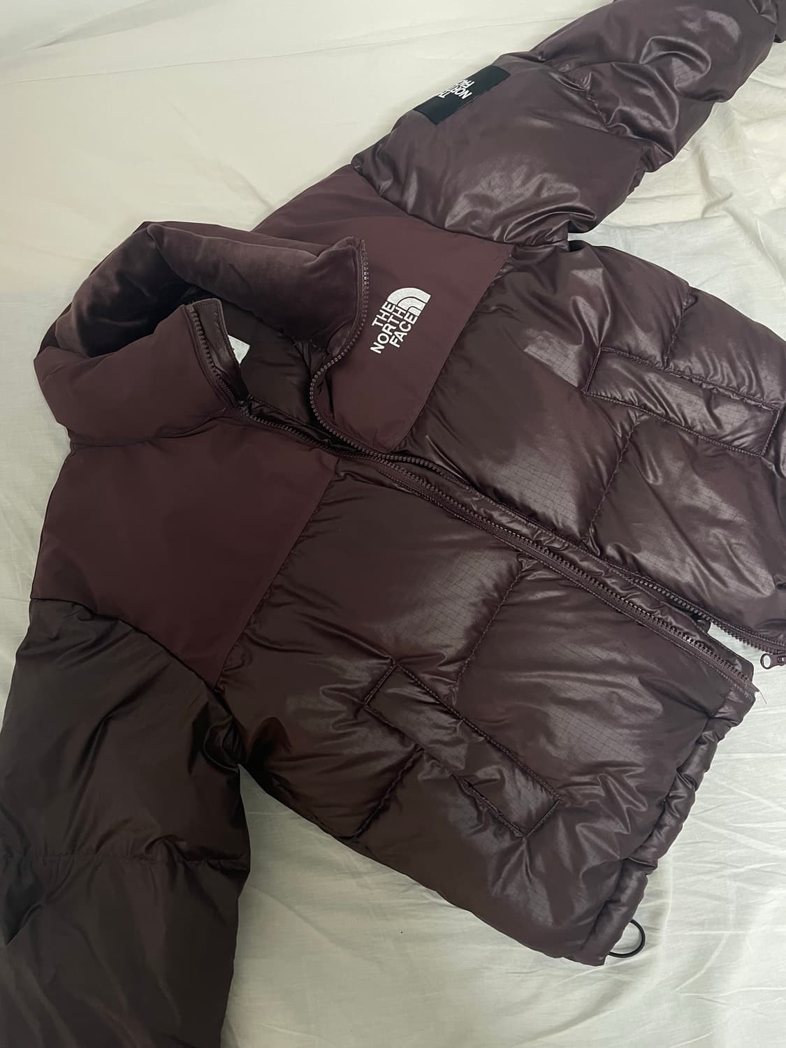 노스페이스 화이트라벨 노벨티 눕시 다운 자켓 코코아 브라운 상품이미지1