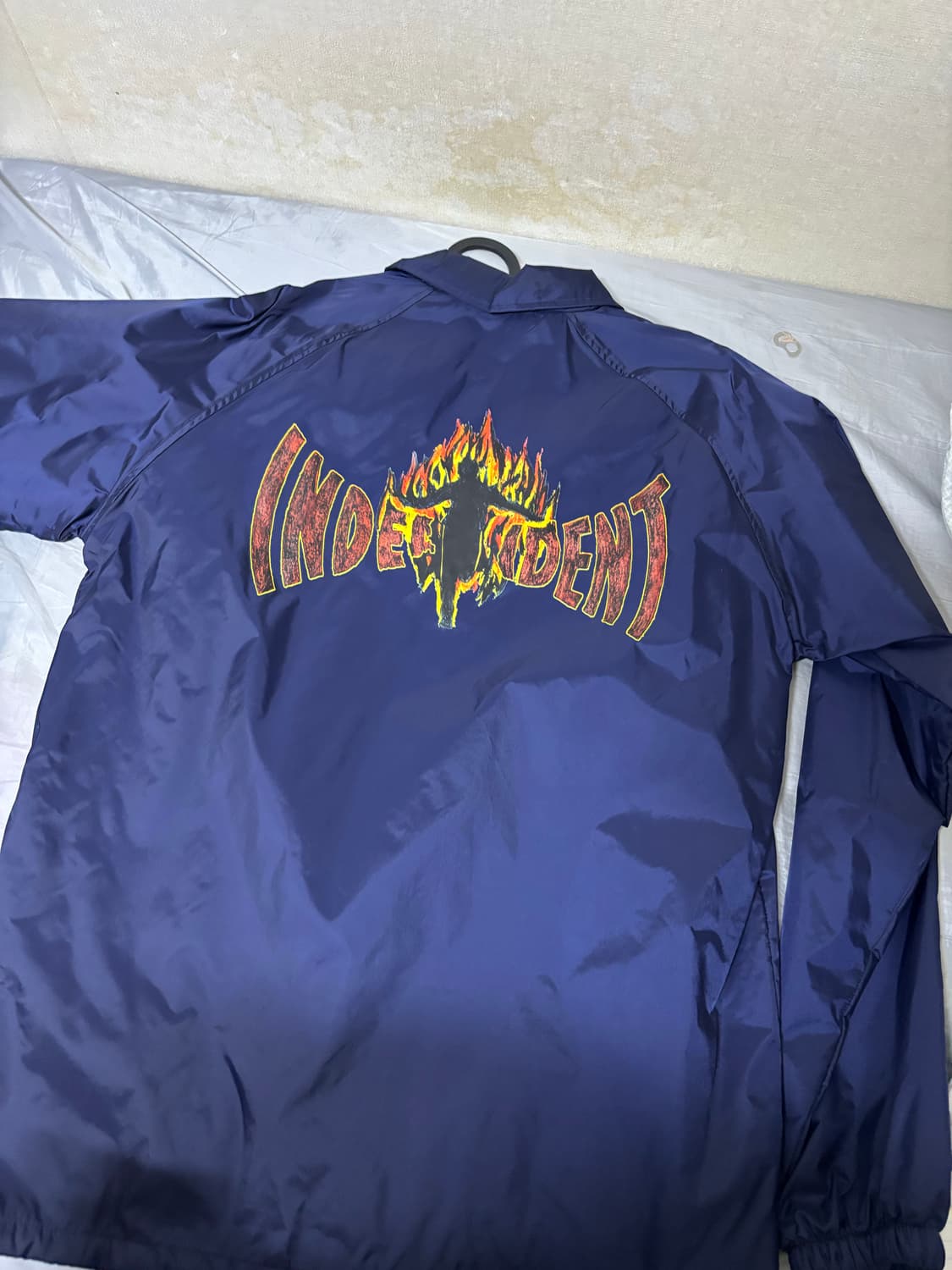 HOCKEY X INDEPENDENT COACHES JACKET NAVY 상품이미지4