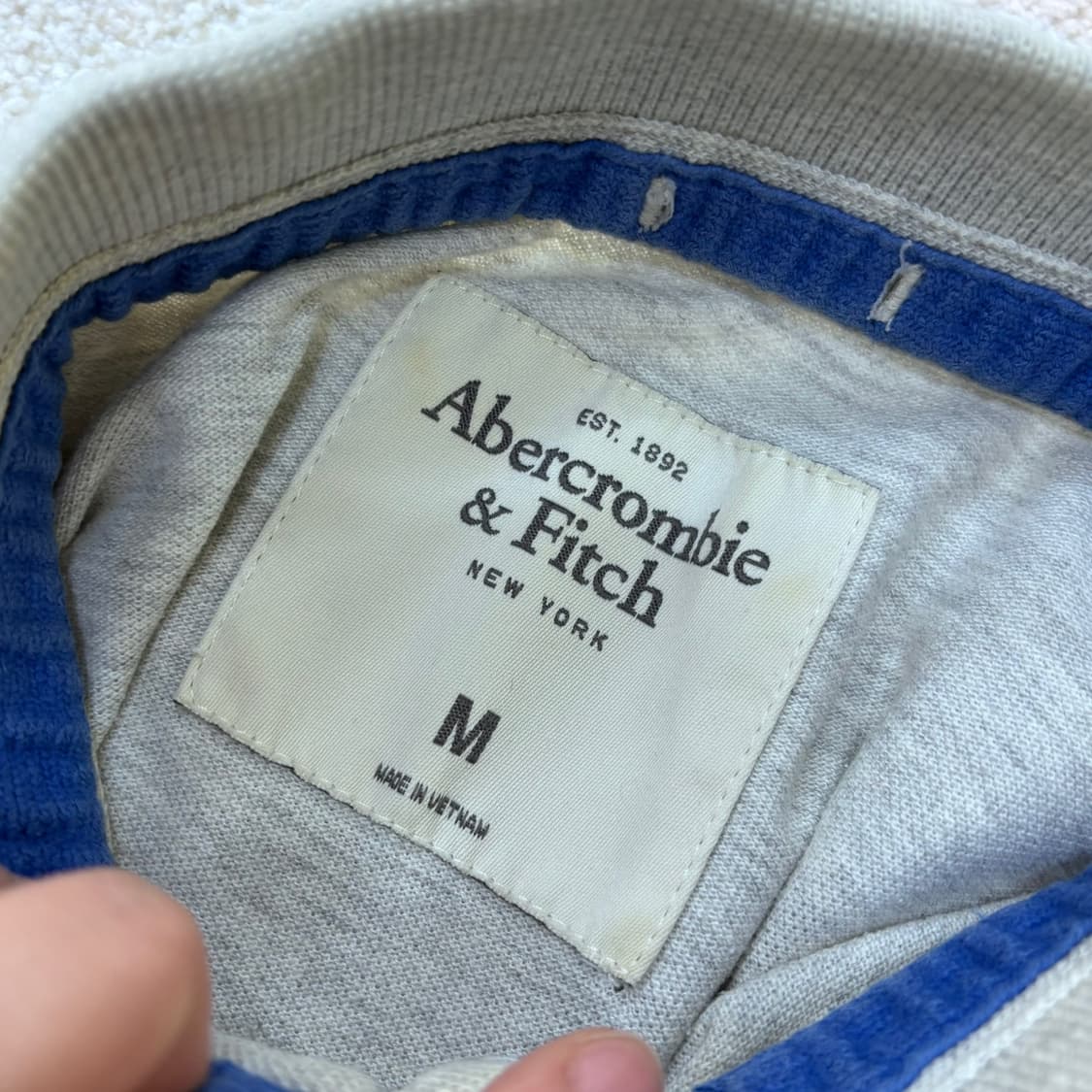 M 아베크롬비앤피치 머슬핏 티셔츠 0306E 상품이미지3