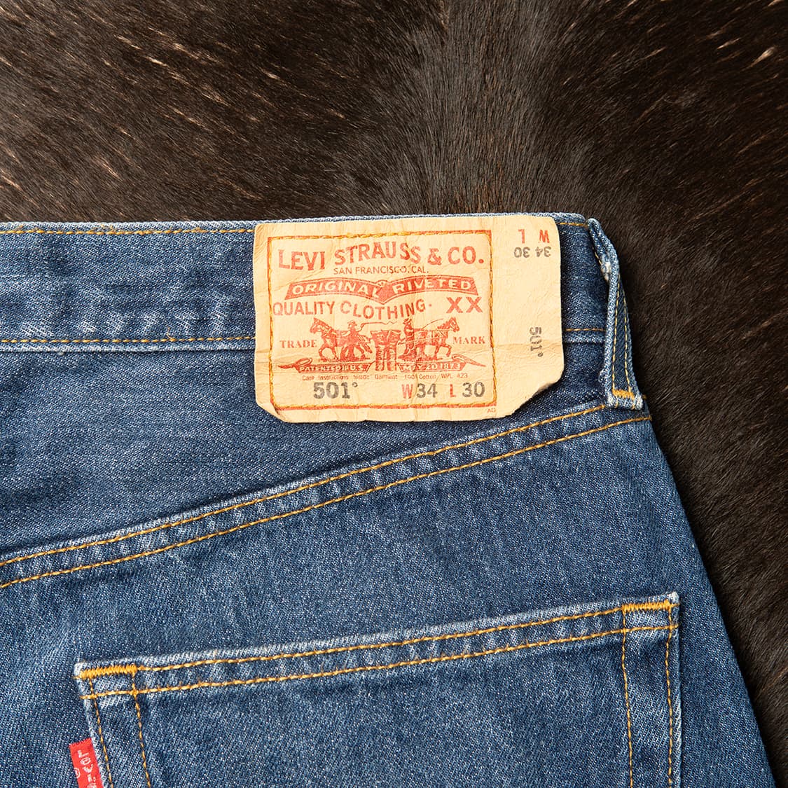 [34] 00s 리바이스 멕시코 메이드 00501-0115 데님팬츠  상품이미지6