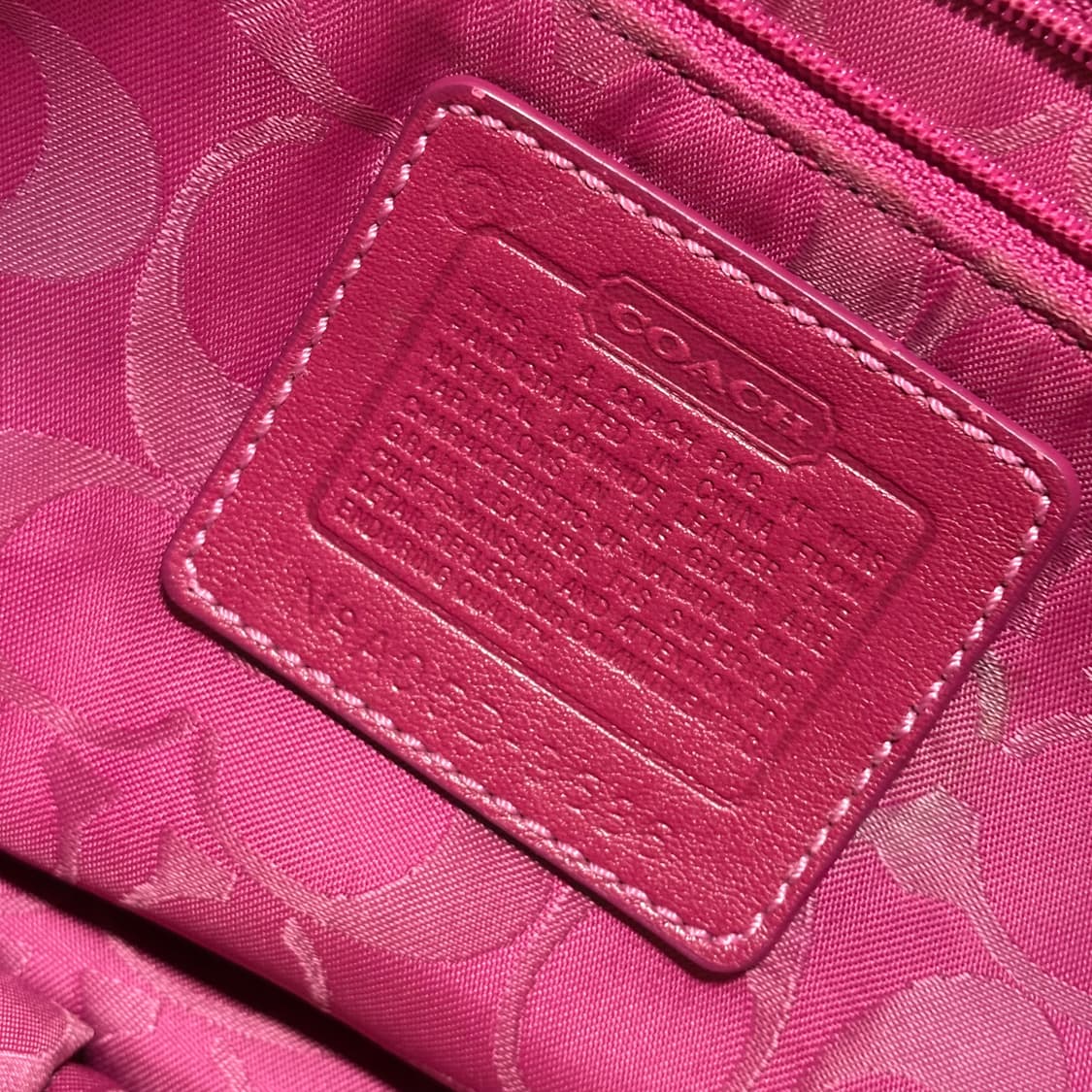 Coach pink shoulder bag 상품이미지3