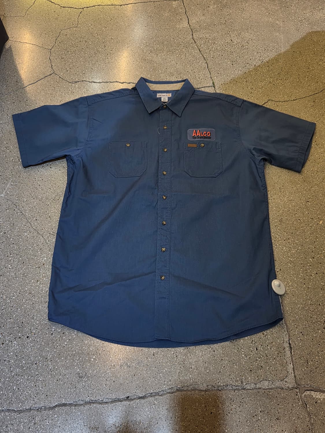 Carhartt 칼하트 더스티블루 반팔셔츠 상품이미지4