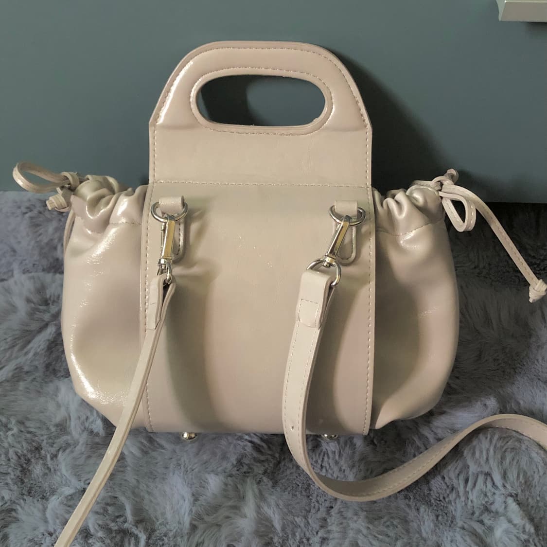 Mur 무르 키치백 라이트 그레이 크로스백 핸드백 숄더백 상품이미지3