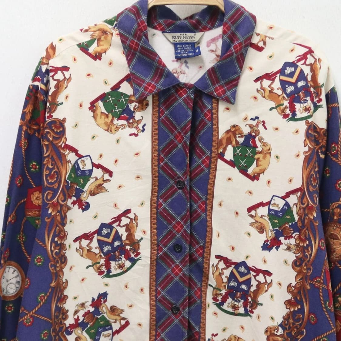 RUFF HEWN Y2K 패턴 셔츠 61963 상품이미지5