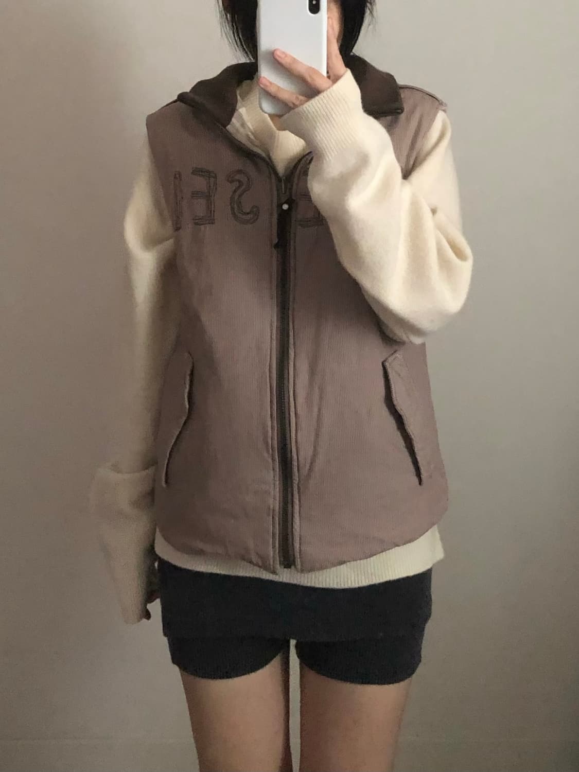 디젤 리버시블 양면 베스트 조끼 상품이미지1