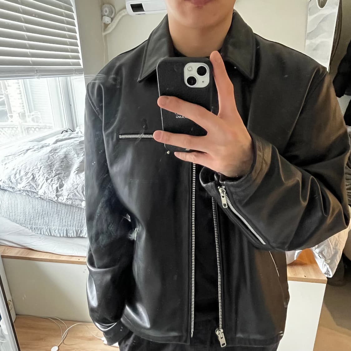 스투시 레더 빙 XL 가죽 자켓 상품이미지9