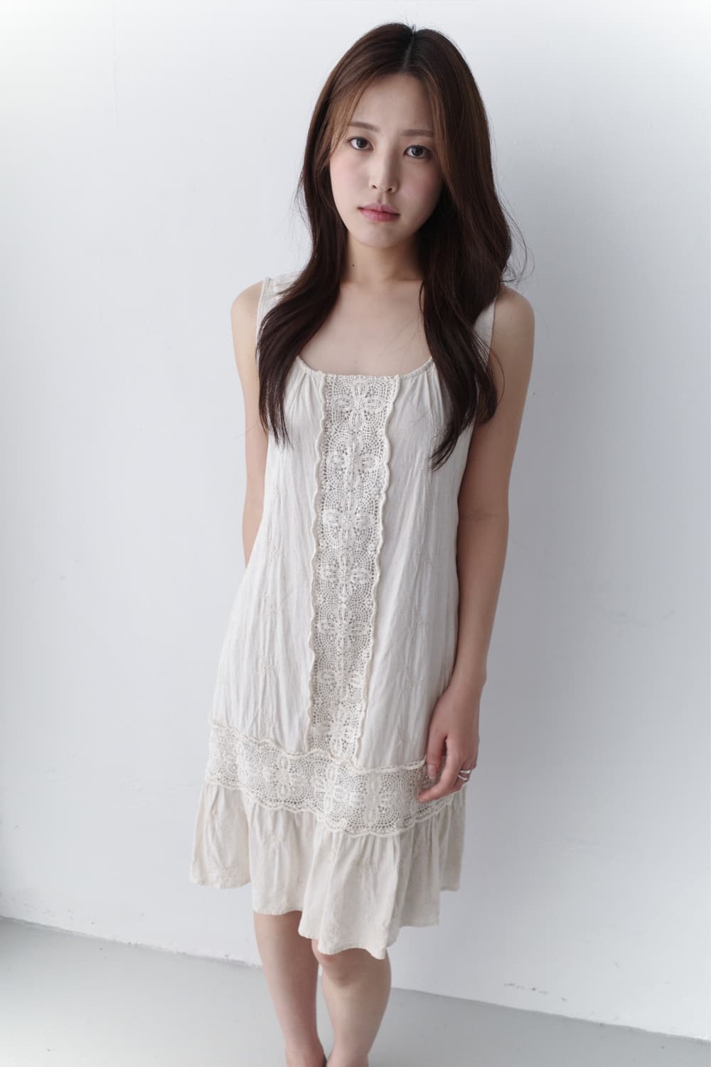 lace crochet sleeveless dress 상품이미지7