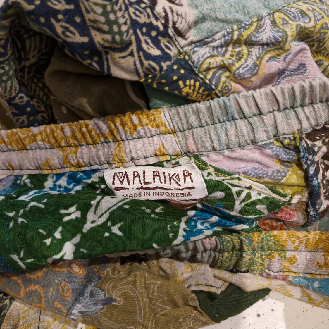 JPN 빈티지 패치워크 롱 스커트 F 상품이미지4