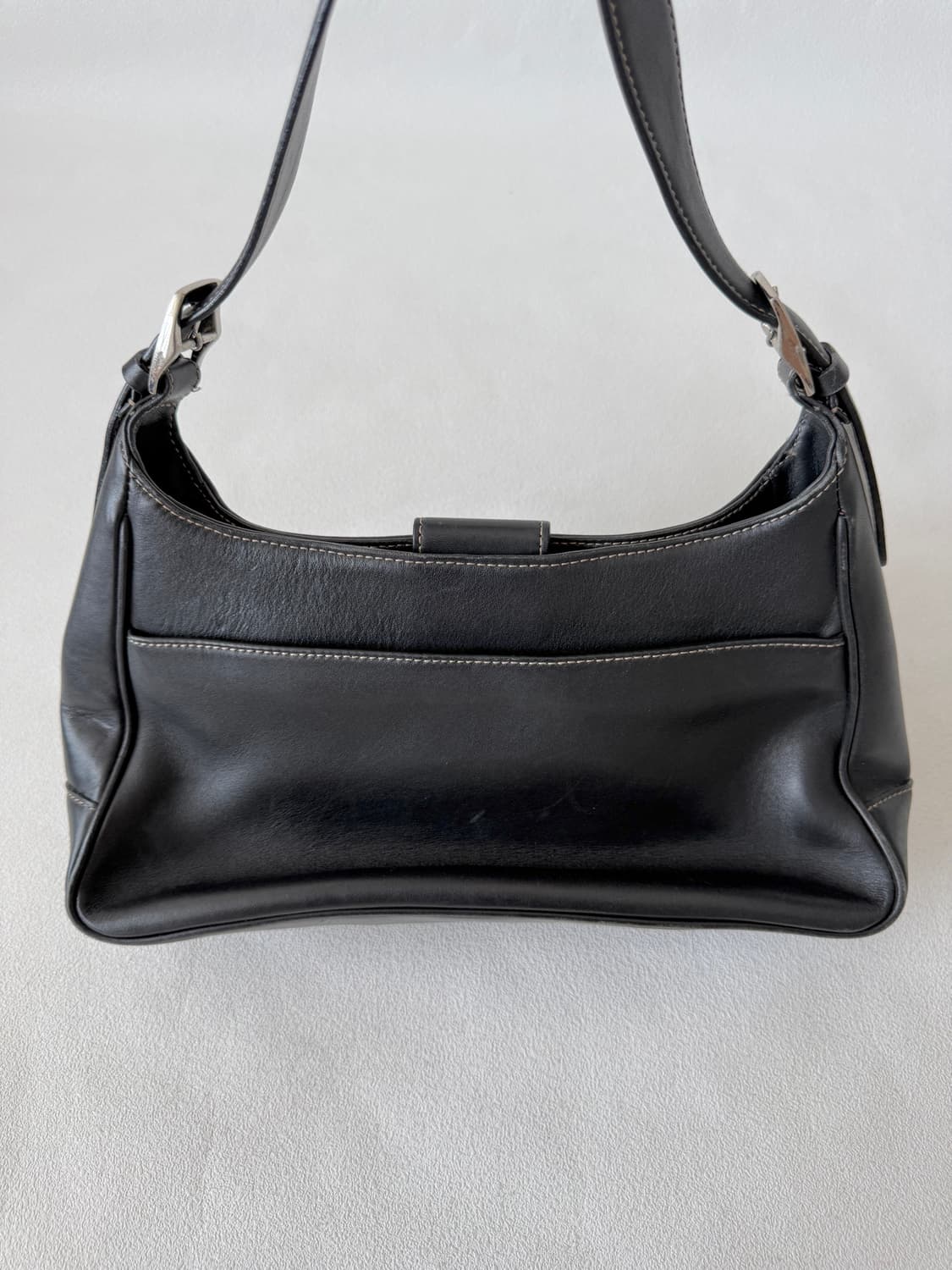 Pre owned 레더 숄더백 상품이미지7