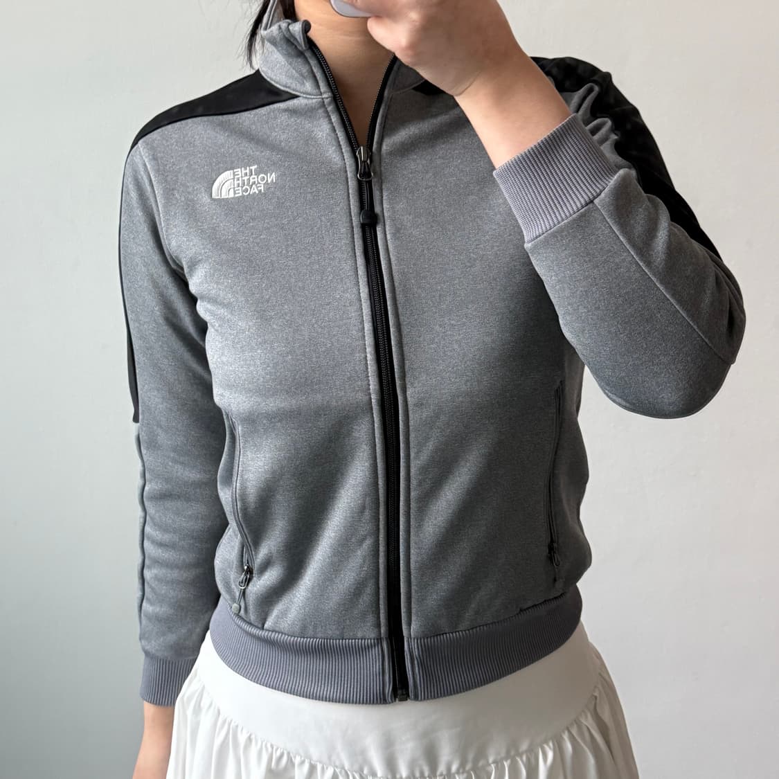 [150] 노스페이스 키즈 그레이 집업 상품이미지2