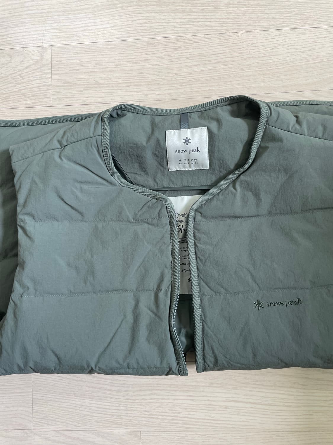 스노우피크 조끼패딩 xxl  상품이미지3