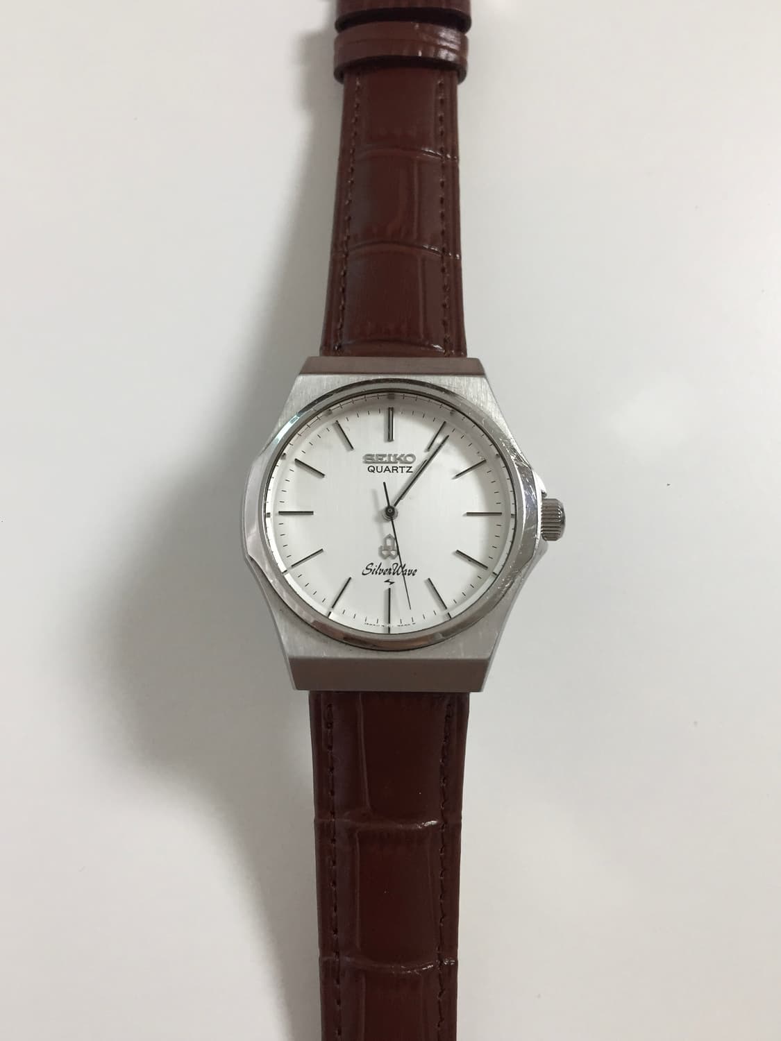 80s seiko silver wave quartz 상품이미지7