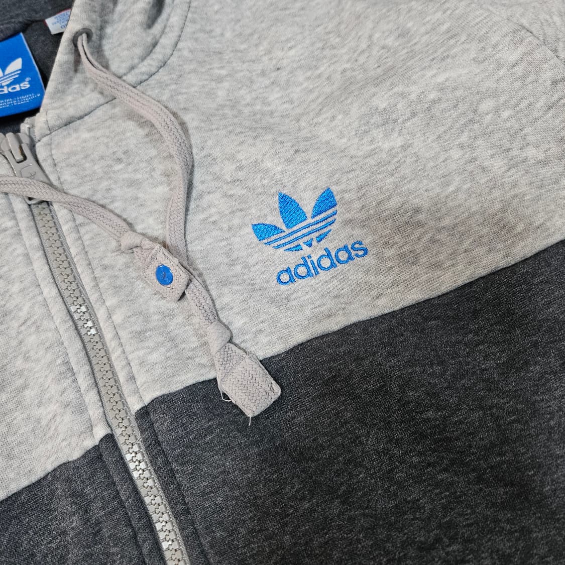 아디다스(Adidas) 파이어버드 컬러블럭 후드집업 M 상품이미지5