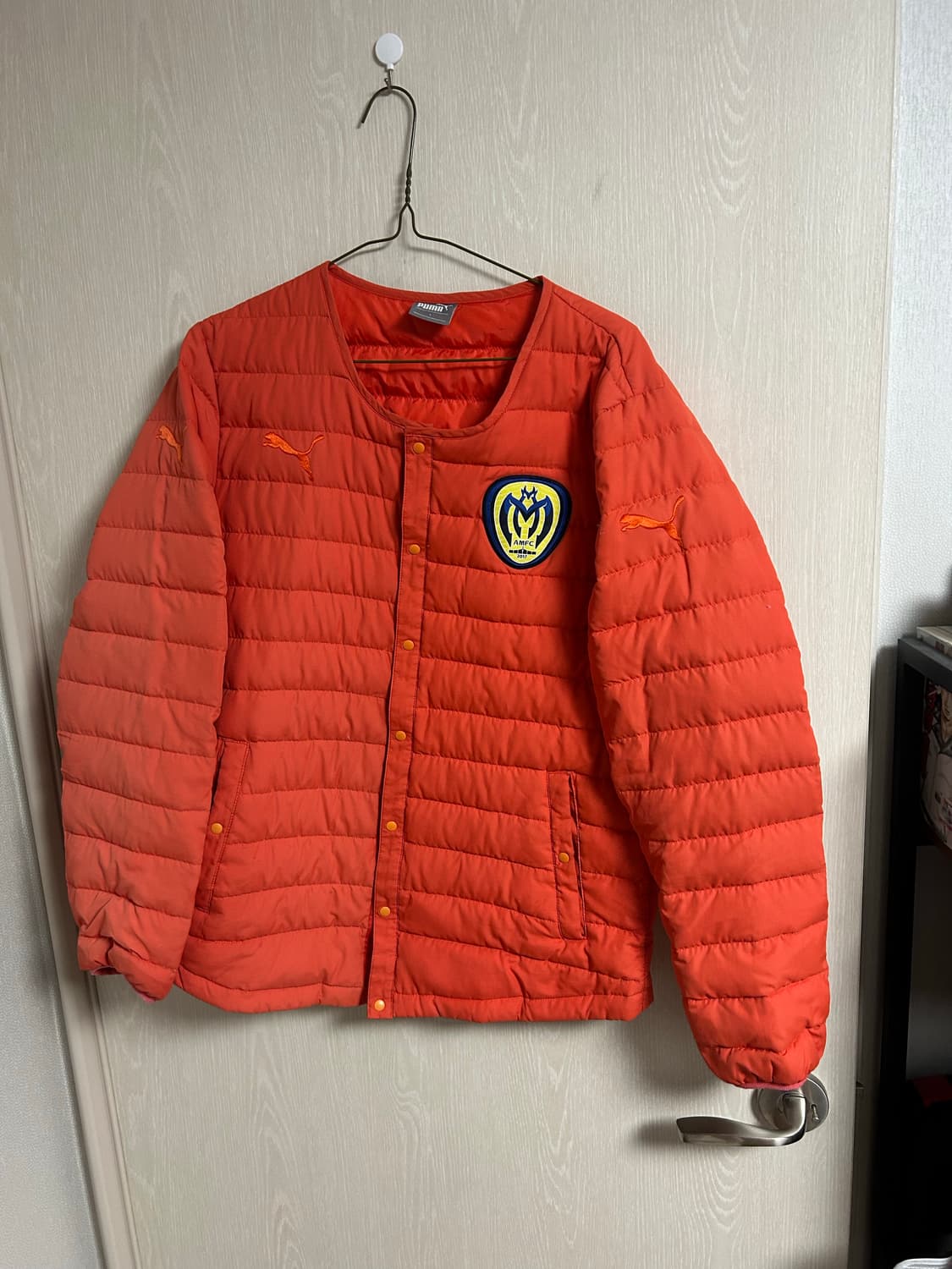 푸마 충남아산fC 경량패딩 L사이즈 팜 상품이미지1