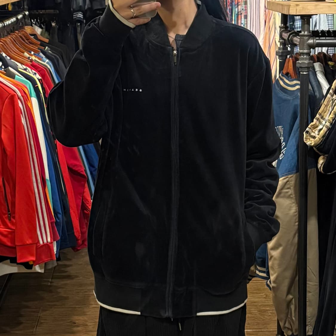 [HI] VTG 벨벳져지 블랙 상품이미지2