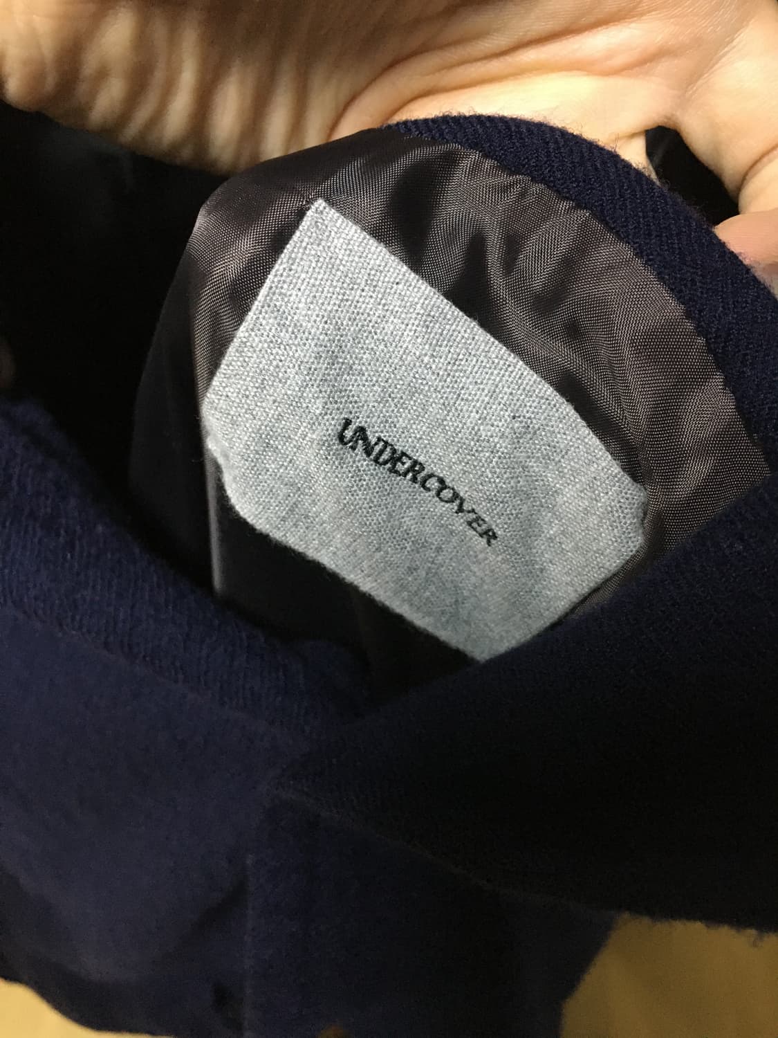 언더커버 축융 울 코트 상품이미지9