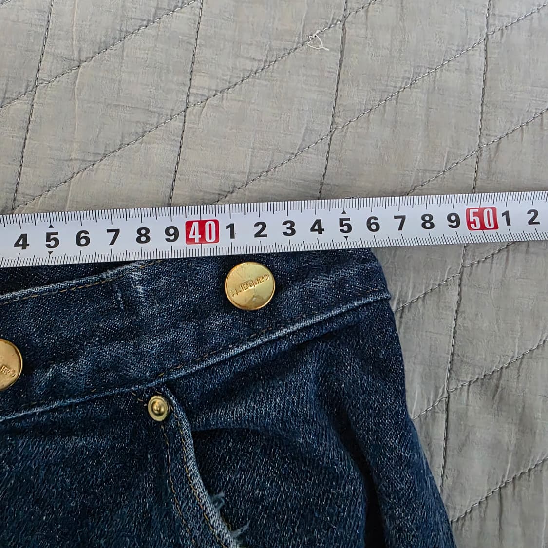 [38X30] 90s 칼하트  더블니 바람개비택 데님팬츠 @ B-23 상품이미지10