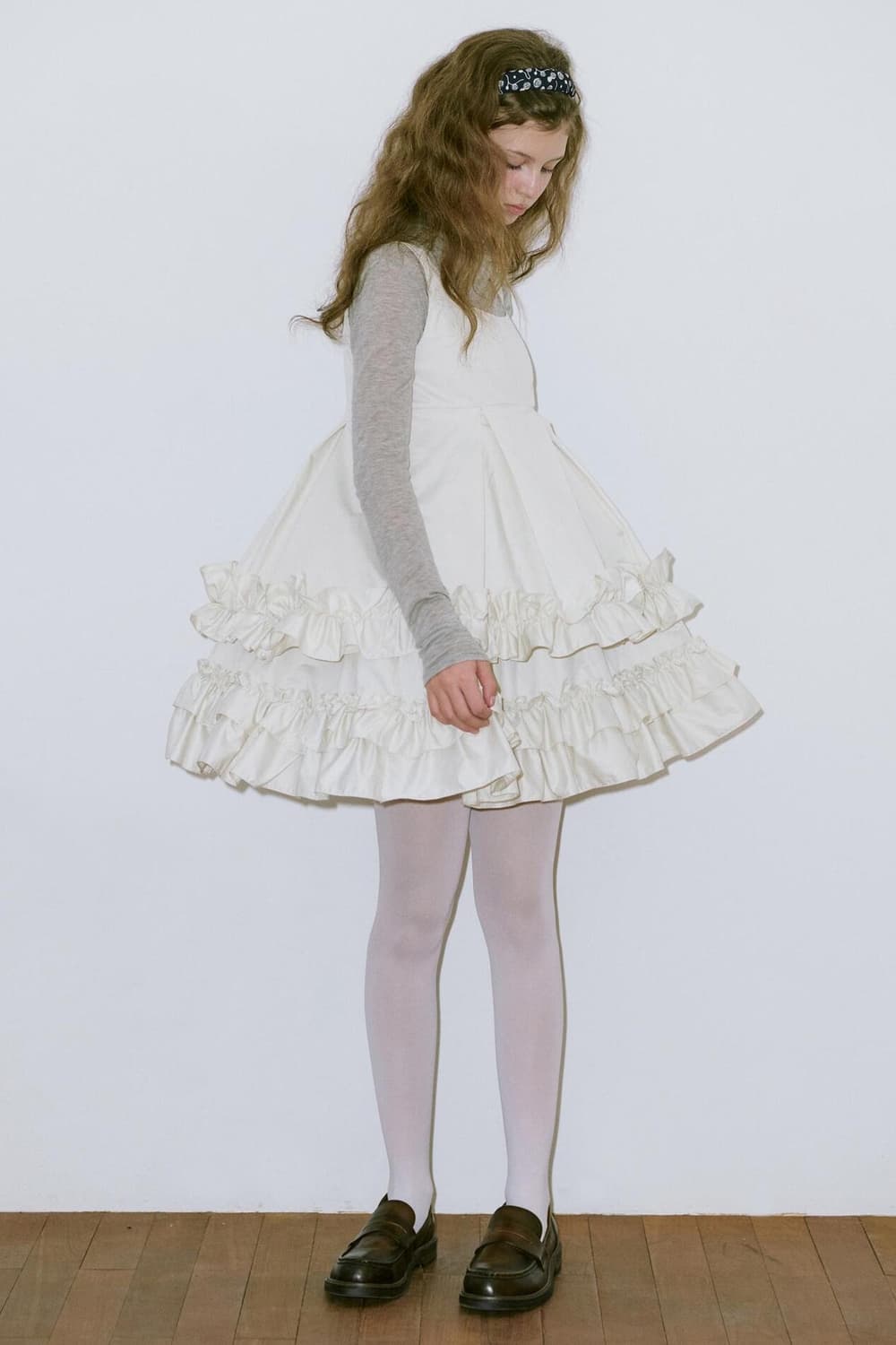 SINOON Frill Sleeveless Dress 상품이미지5