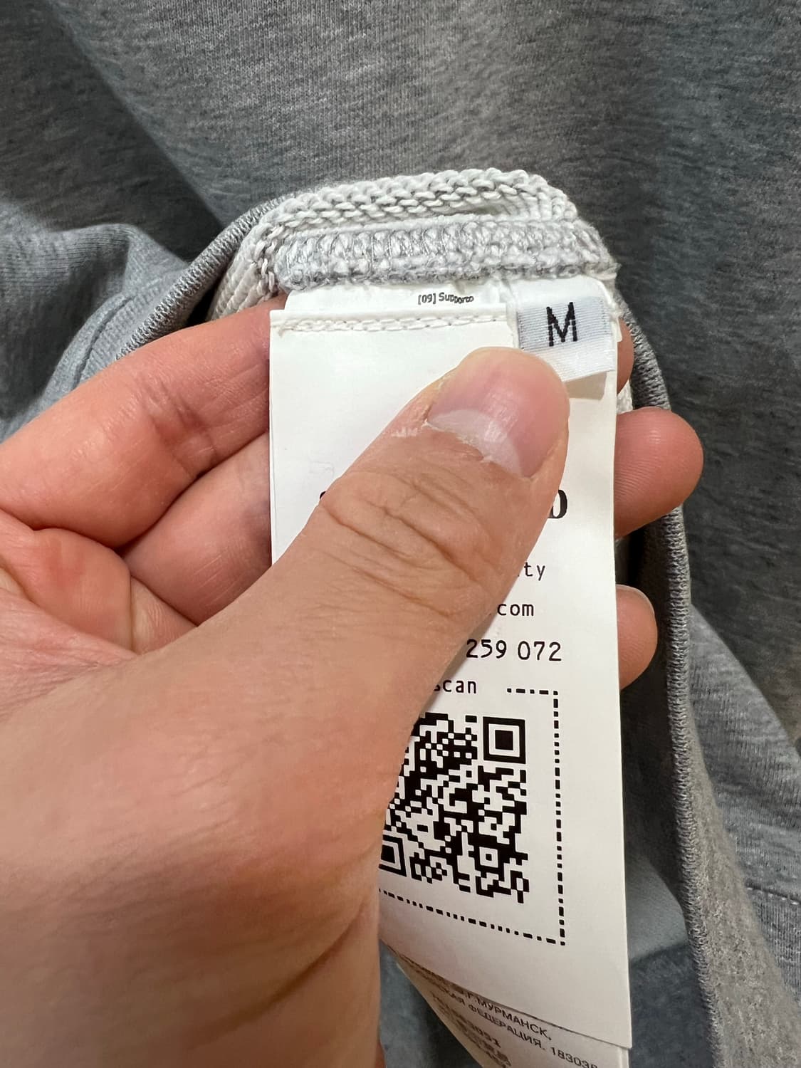 23fw 스톤아일랜드 그레이 맨투맨 M (새상품급) 상품이미지3