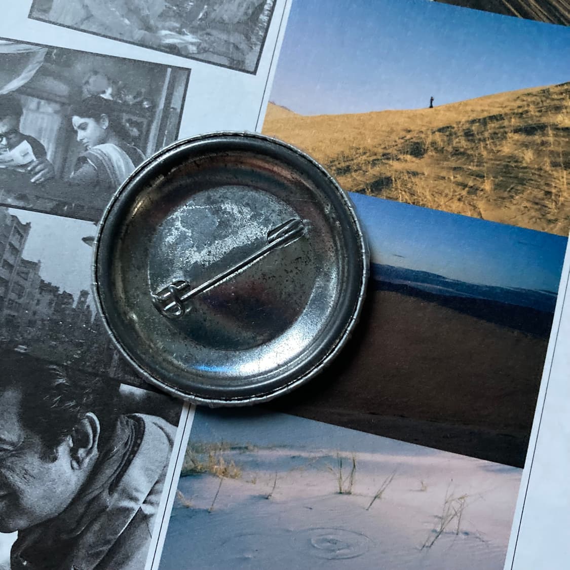 빈티지 보트 프린팅 민트 핀 버튼 뱃지 브로치 악세사리 상품이미지2