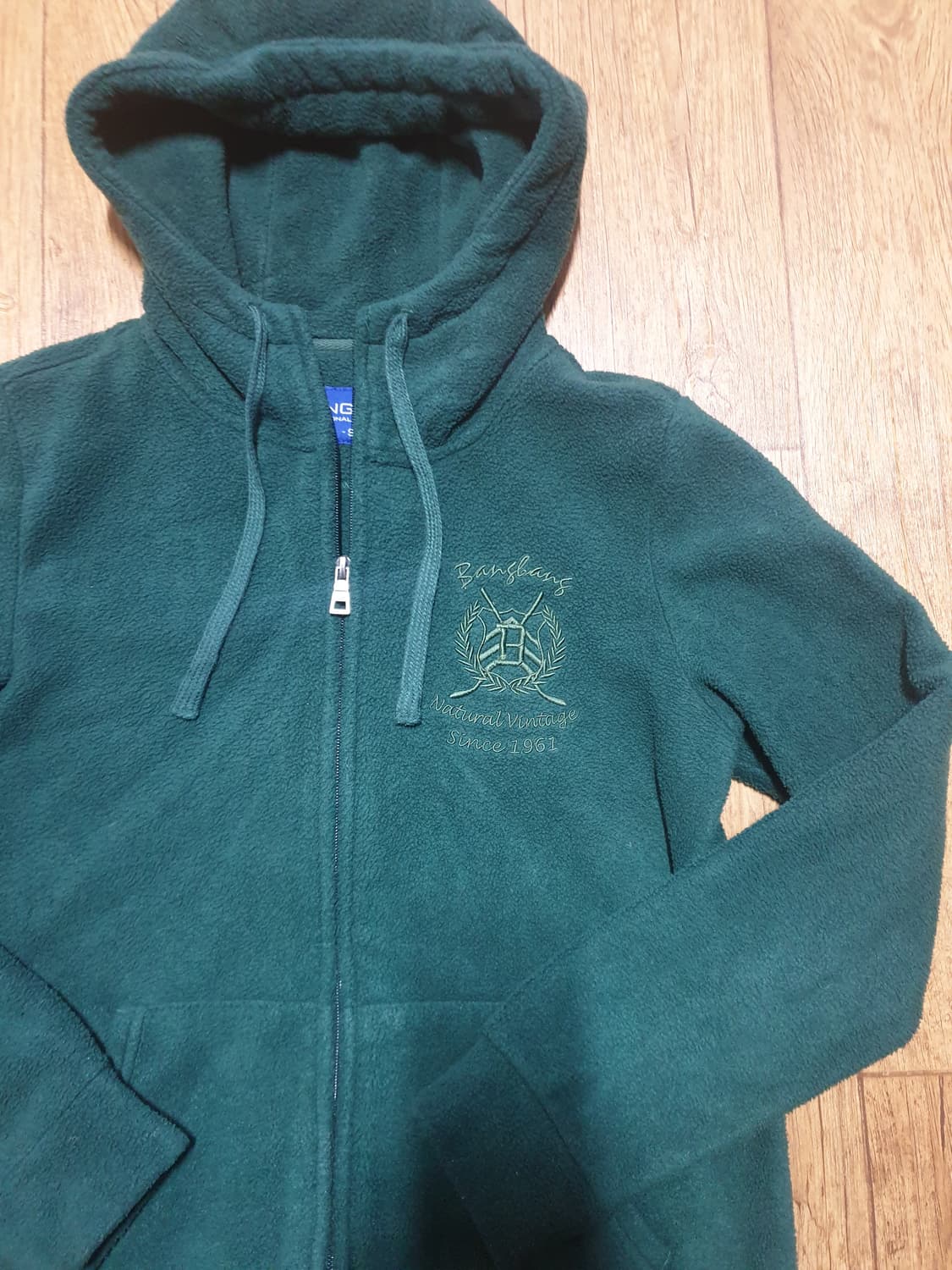 뱅뱅 기모 후드집업 95 사이즈입니다 상품이미지3