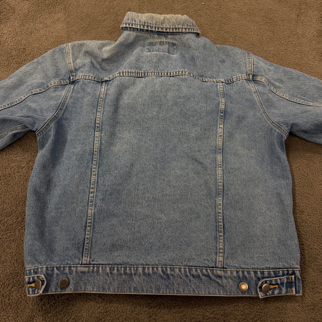 [ 정품/L ] 랭글러 빈티지 데님 트러커 청자켓 상품이미지4