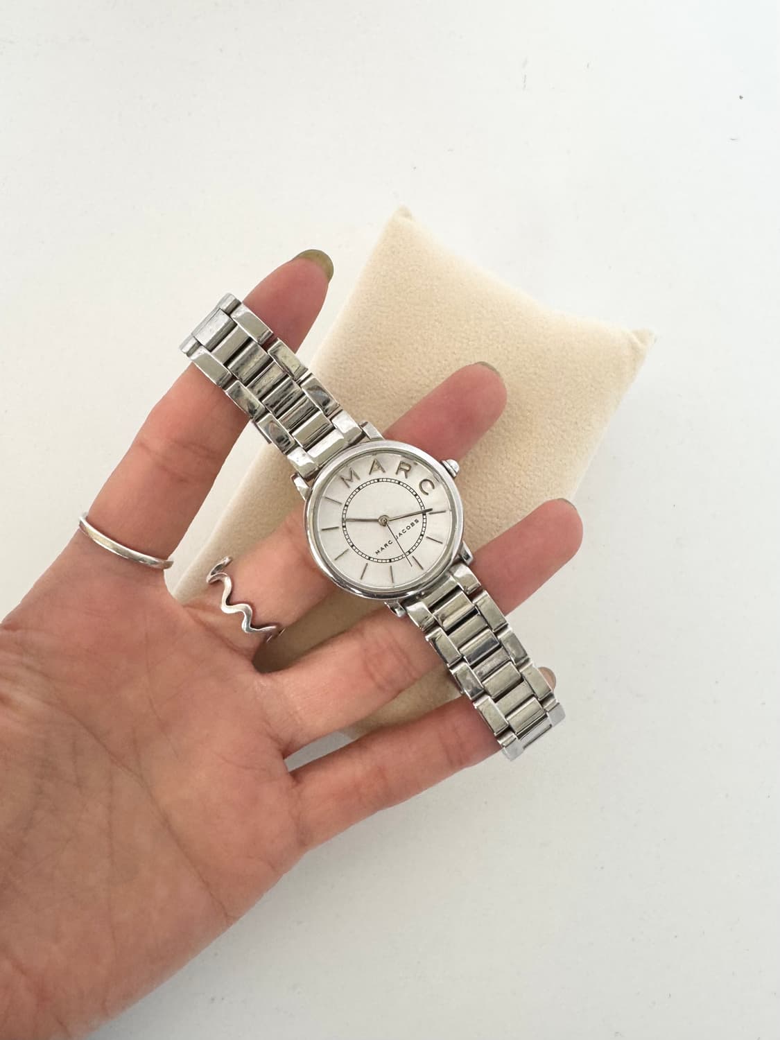 마크 제이콥스(Marc Jacobs) 실버 메탈 시계 상품이미지5