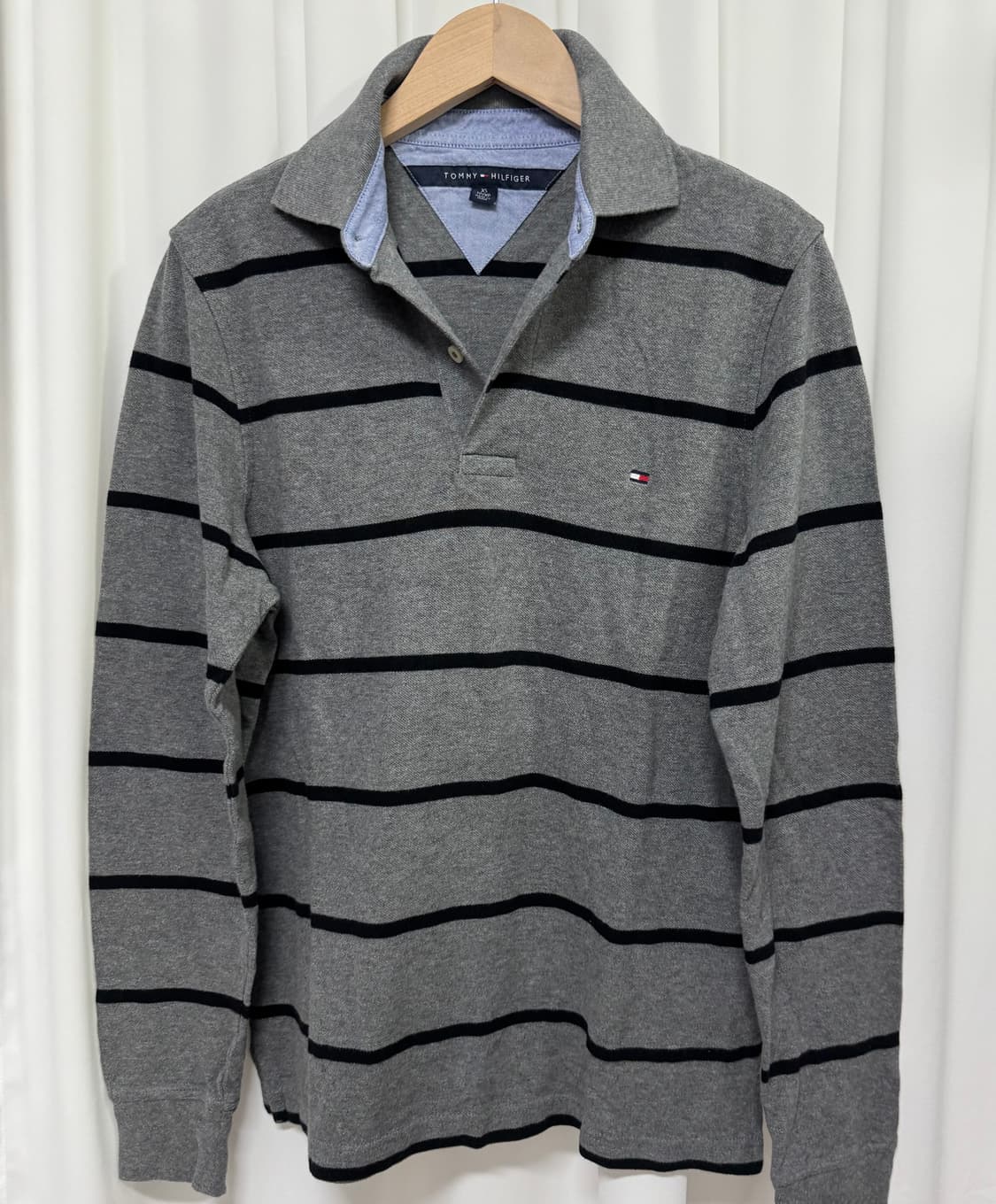 타미힐피거 스트라이프 긴팔티 상품이미지2