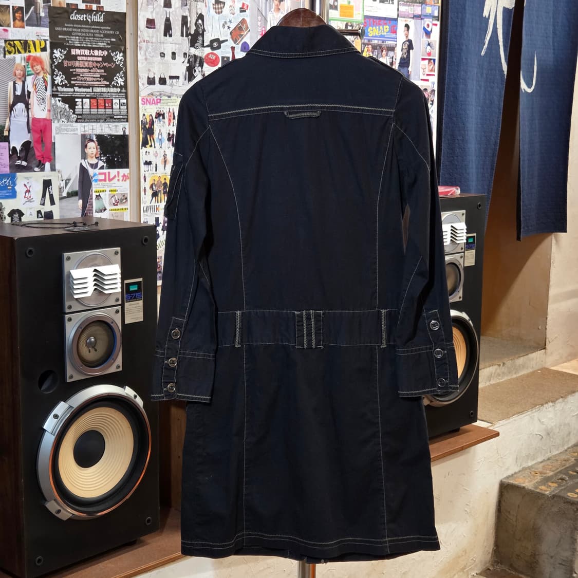 JPN 아비렉스 밀리터리 무드 멑티포켓 원피스  상품이미지5