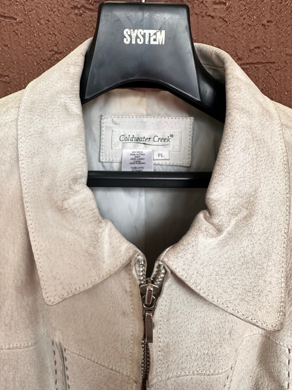 pig leather white jaket   상품이미지6