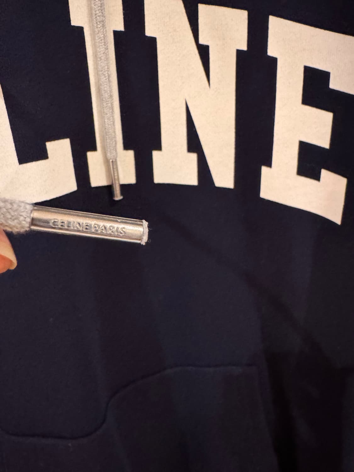 셀린느 레이어드 후드 후디 상품이미지2