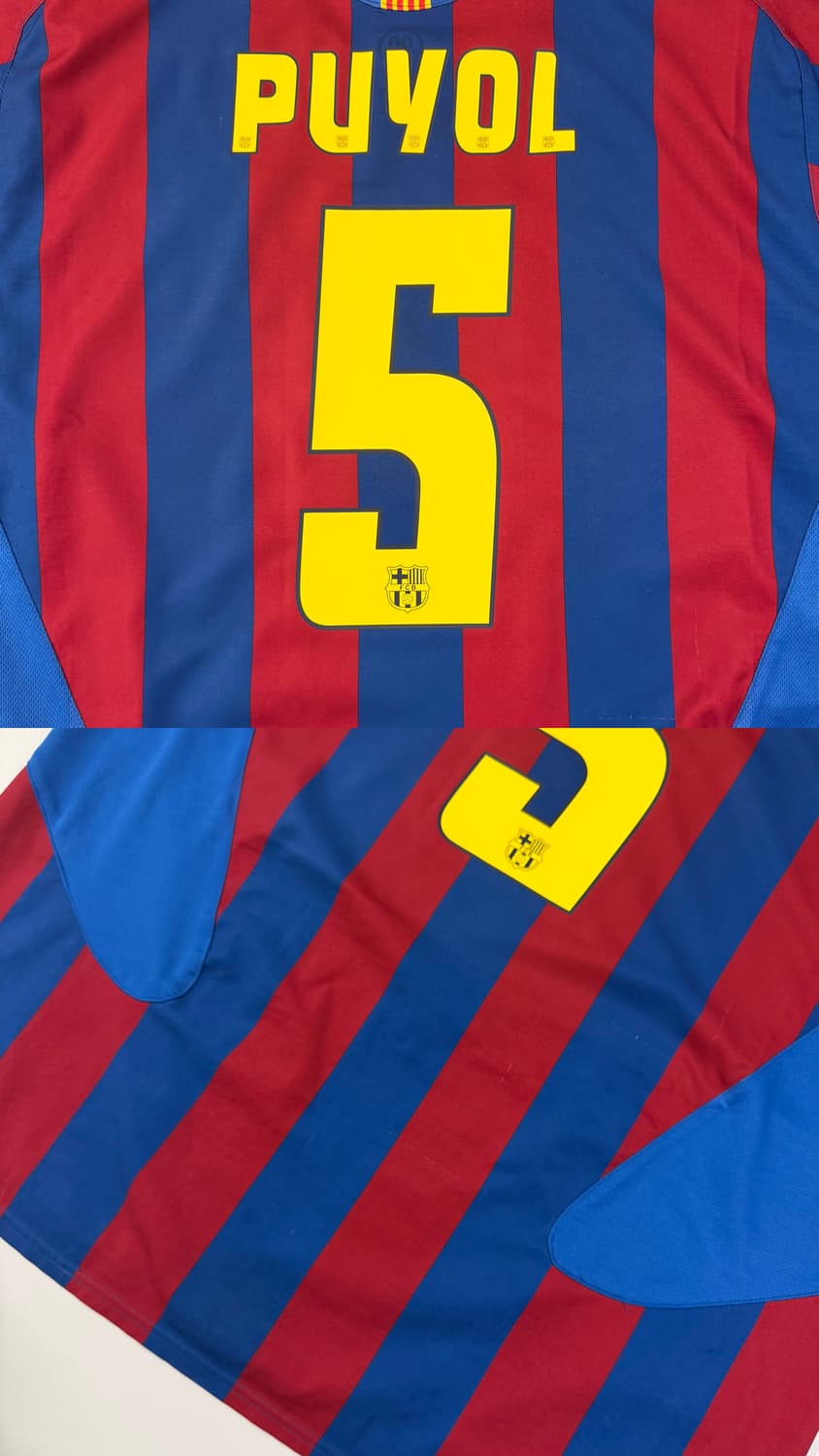05-06 바르셀로나 홈 푸욜 유니폼 상품이미지2