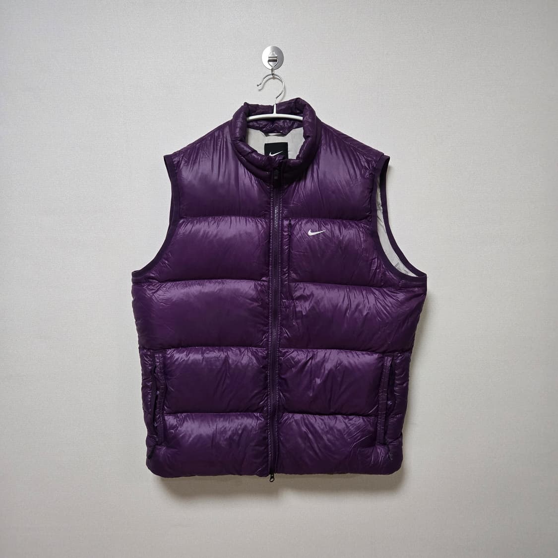 나이키 딥 퍼플 구스다운 패딩 베스트 / 남성 패딩 상품이미지5