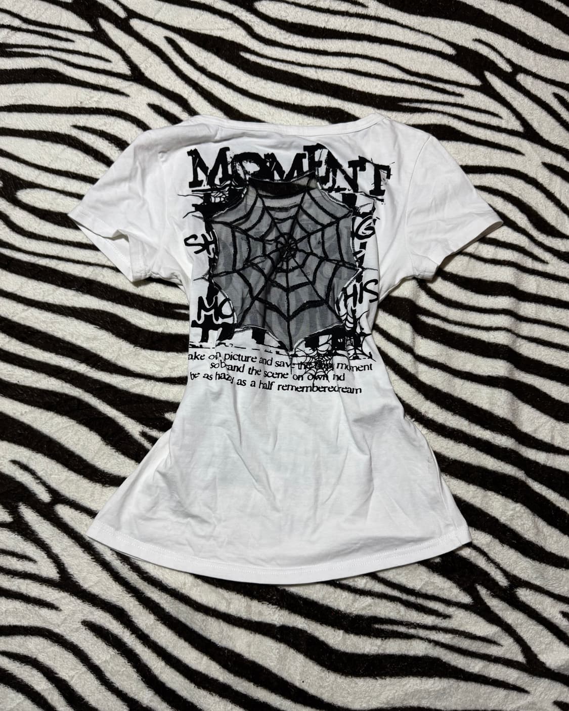 Spider web tee 상품이미지4