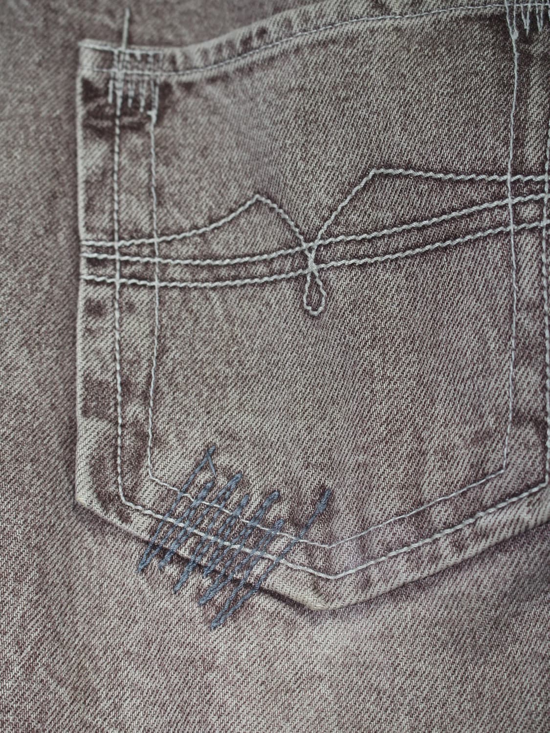 unknown Overfit Stitch Point Wide Pants 상품이미지8