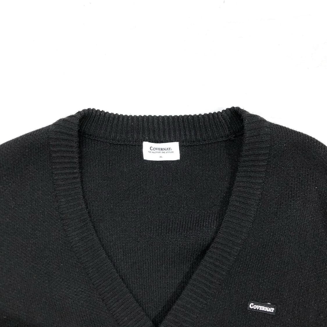커버낫 블랙 가디건 XL 상품이미지5