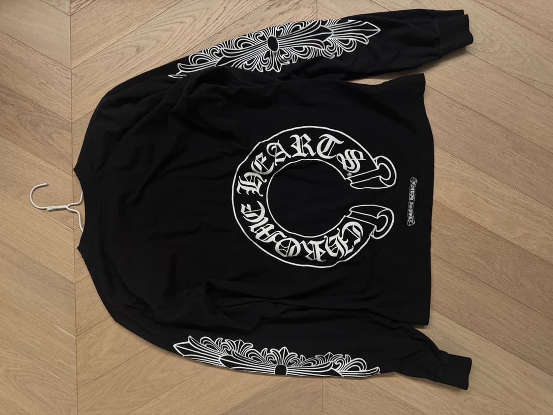 크롬하츠 홀스슈 플로랄 롱슬리브 상품이미지2