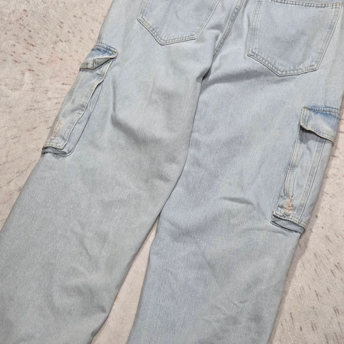 자라 연청 카고 와이드팬츠 상품이미지6