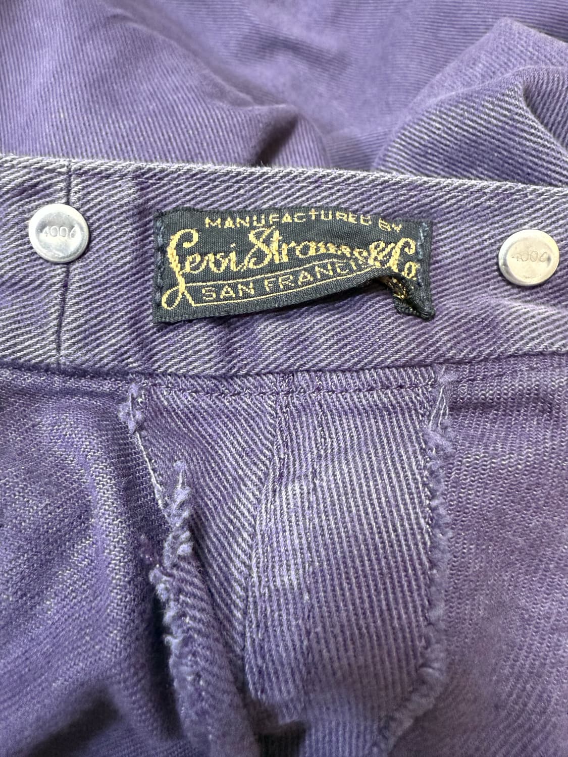 LVC 선셋코트 1880 치노 셋업 퍼플 상품이미지10