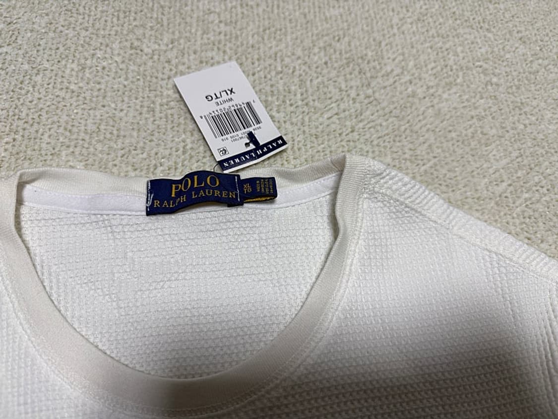 폴로 랄프로렌 와플 긴팔 티셔츠 남성용 100사이즈 새제품 상품이미지2