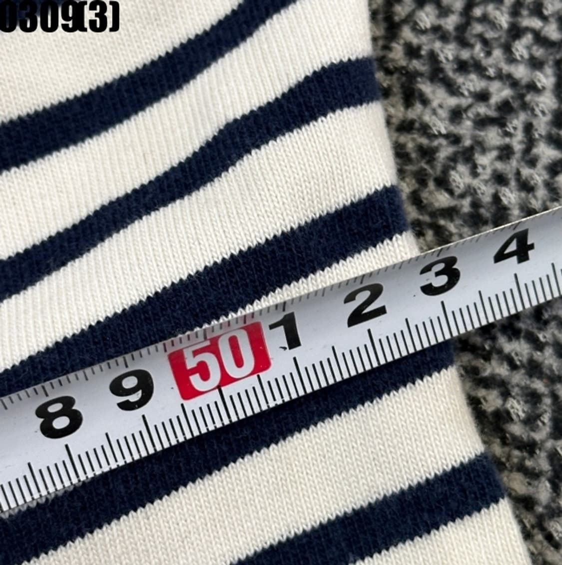 톰보이 스트라이프 반팔 티셔츠 상품이미지4