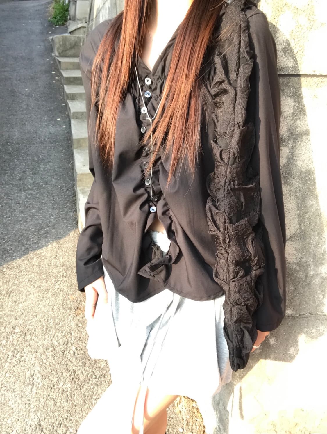 튜프티 teufti ripple blouse 상품이미지1